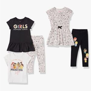 Amazon Essentials girls 👧🏻 Disney Princess👸Mix-&-match Outfit Sets Sz XL